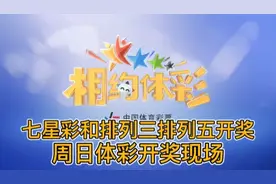 8月28日（周末）七星彩第22099期体彩开奖现场视频封面