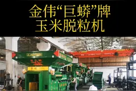 丹东金伟“巨蟒”牌玉米脱粒机视频封面