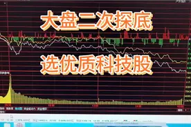 大盘二次探底，选优质科技股视频封面