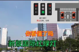 国际新版红绿灯，有七种亮灯状态，你看懂了吗？以后将普及全球用视频封面