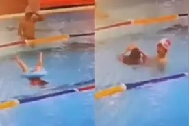 好样的！3岁幼童泳池突然“倒栽葱”11岁“淡定弟”教科书式施救视频封面