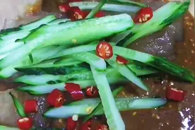 秒杀小吃摊的麻酱宽粉，家常做法酸辣开胃，喜欢吃辣的多加点辣椒