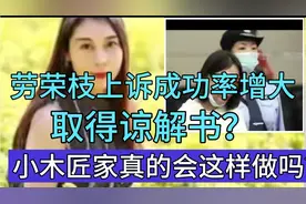 劳荣枝上诉成功概率很大，只要取得谅解书，小木匠家会这样做吗？视频封面