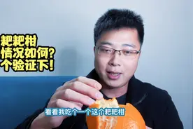 甜过初恋的春见耙耙柑味道很好，那它升糖情况如何？吃一个验证下视频封面
