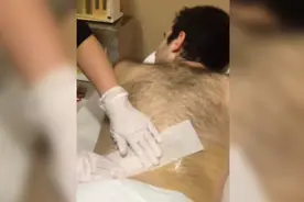 看猛男脱毛，开心又酸爽视频封面