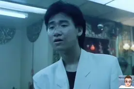 张学友的经典台词“学人穿西装打领带有什么用，食屎啦你”！