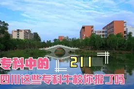 专科中的211：四川这几所高职牛校，不比二本学校差视频封面