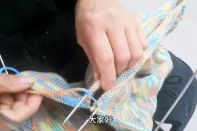 织毛裤，裤身一尺二寸，分裆操作。想学的老铁动手织起来。