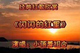 经典红歌《闪闪的红星》小蓓蕾组合演唱，童年的美好回忆。视频封面