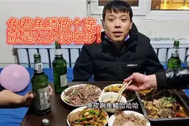 废物回收再利用免费鱼鳞做个冻，一宁夸它真不错吃完呕吐心不静！视频封面