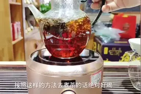 荼荼姐分享：安化黑茶花砖茶的煮饮方式视频封面