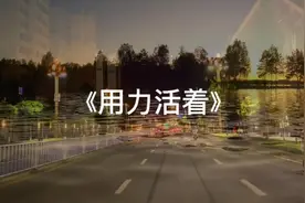 一首《用力活着》现实又戳心，成年人崩溃往往一瞬间，听哭了视频封面