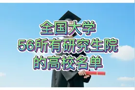 全国大学：56所有研究生院的高校名单视频封面