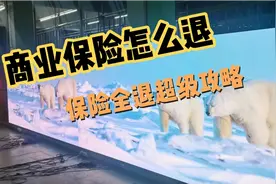 商业保险怎样退保？掌握着一个方法轻松全额退视频封面