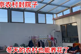 北京农村院子封起来.冬天室内19度.快和楼房一样.住着比楼房舒服视频封面