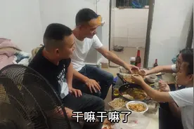 大哥老兄弟俩要回家了，辉哥从江门过来相聚一别，这朋友太有心了视频封面