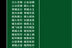 35个带 “蝇”字的 四字成语 蝇头小利苍蝇见血 蝇头小楷蜗角蝇头视频封面