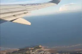 福建福州长乐机场！起飞升空！海边机场！遥望台湾海峡！盼统一！视频封面