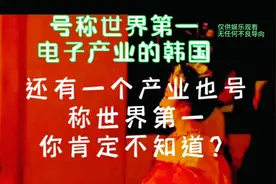 韩国电子产业号称第一，还有不为人知的产业也甚是第一视频封面