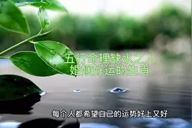 五行命理缺水之人#婚姻美满#好运#生肖视频封面