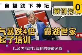 工厂自播跌下神坛！人气暴跌4倍，霞湖世家搞起了培训视频封面