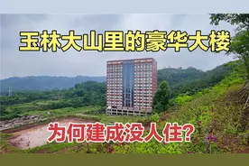 广西玉林大山里有栋豪华大楼，耗资千万建成却没人住，怎么回事？视频封面