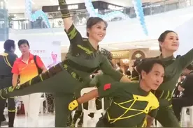团队精彩演绎~祖国在召唤～台上一分钟，台下十年功。视频封面