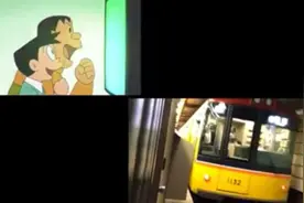 看完你敢去日本吗3#日本電车#倒放对比#日本電车倒放神曲视频封面