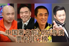 中国著名前10位导演票房排行榜对比，张艺谋总票房第六。视频封面