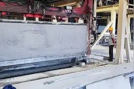 加气砖切割工艺过程