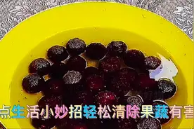 盘点生活小妙招，多种果蔬清洗方法，轻松去除有害物质视频封面