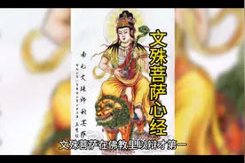 #文殊菩萨心经多听逢考定过#愿世间无灾无难无病苦 #见者好运视频封面