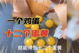 一个鸡蛋能得到十二个蛋黄，用磁铁制造出水中龙卷风，是真的吗？视频封面