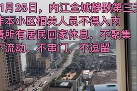 11月25日，内江静默第三天，期待五天后能如期解封视频封面