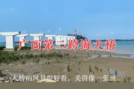 广西第二跨海大桥，全长5000米，建成后钦州北海车程缩短到1小时视频封面