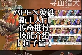 【寻血猎犬篇】APEX英雄新手入门传奇（英雄角色）推荐、技能介绍视频封面