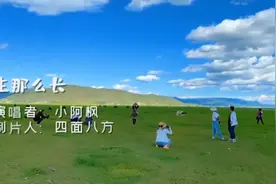 小阿枫最新一首好听的歌曲《一生那么长》。视频封面
