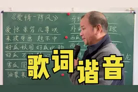 谁让你这么唱的？让我成功忘记了原歌词，《爱情一阵风》歌词谐音