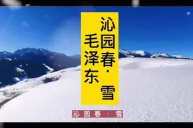 九年级上册语文古诗文朗读第一课《沁园春•雪》视频封面