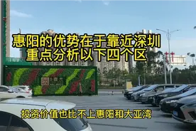惠州四区三县，惠阳的优势靠近深圳，仲恺和博罗没有投资价值吗？视频封面