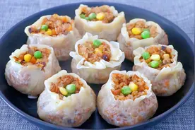 天热不想做饭，做点烧麦冻起来，做1次吃7天，每天5分钟搞定早餐视频封面