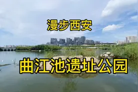 推荐一个西安免费的旅游好去处～曲江池遗址公园视频封面