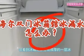 海尔双门冰箱结冰漏水怎么办？教你省Q办法，一个小时搞定！视频封面