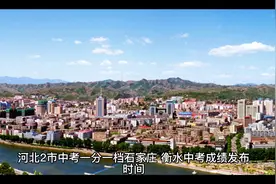 河北2市中考一分一档表来了！石家庄、衡水中考成绩发布！视频封面