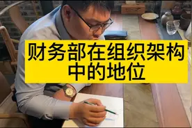 财务部在企业里的级别与职权。