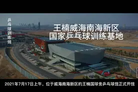 乒乓大满冠王楠，威海南海新区国乒训练基地，球馆气派环境优美。视频封面