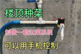 楼顶种菜，做一套淋菜系统，可以用手机控制，制作简单视频封面
