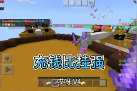 花雨庭:我击败了外挂，却没能打过VIP#我的世界#花雨庭#击败外挂