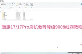 魅族17/17Pro刷机 降级 救砖9008线刷教程！视频封面