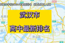 武汉市高中学校2021年最新排名，按清北录取人数视频封面